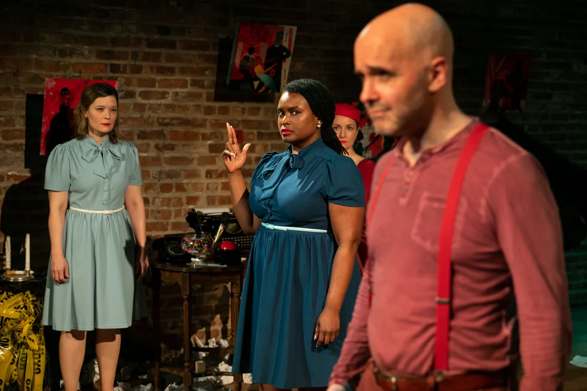 Pictured: Alisha Spielmann, Lori Elizabeth Parquet, Anna Rahn Bazán, Chris Wight. Full gallery below, all photos by Isaiah Tanenbaum.