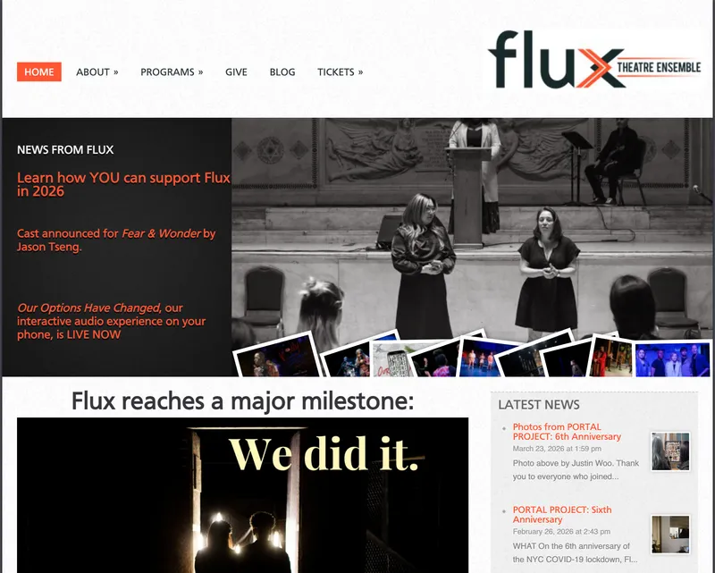 Welcome to Flux's new website!