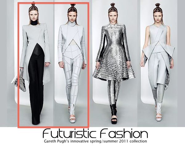 simple futuristic attire for female